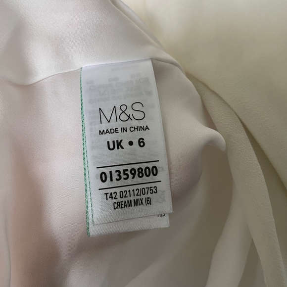 M&S 3/4 Sleeve Flare Midi Dress - Picture 4 of 6